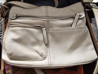 Leather Off White Small Purse 