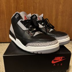 Air Jordan 3 Black Cement