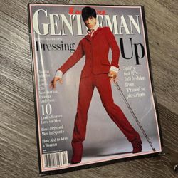PRINCE RARE Esquire Gentleman magazine automne 1995