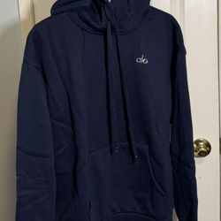 Navy Blue Alo Hoodies