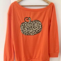 Pumpkin Sweatshirt, XL