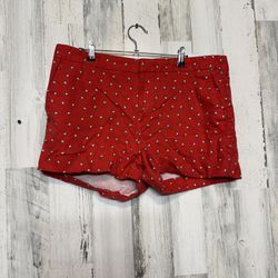 Banana republic red shorts