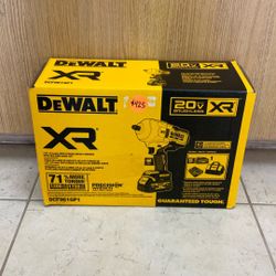 DEWALT DCF961GP1 1/2” HIGH TORQUE IMPACT WRENCH WITH HOG RING ANVIL KIT.