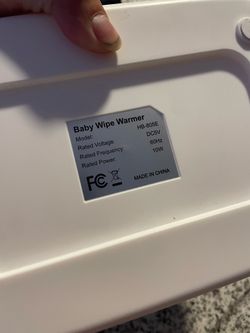 Wipe warmer