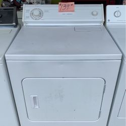 Whirlpool Dryer White Heavy Duty Ex Large . Warranty  . Delivery Available . 2203 Fowler St. 33901