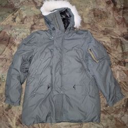 Military Authentic N3b Extreme Cold Weather Parka