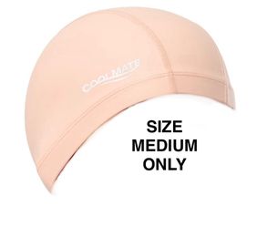 COOLMATE Silicone Fabric Swim Cap for Women Kids, Lightweight, 1 Per Pack Pink / Purple