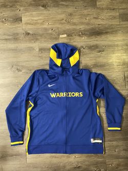 Nike NBA Golden State Warriors Team Issued Jacket Men’s Size 2XL-TALL DN5441-495
