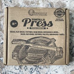 Victoria 8" Tortilla Press - Pataconera
