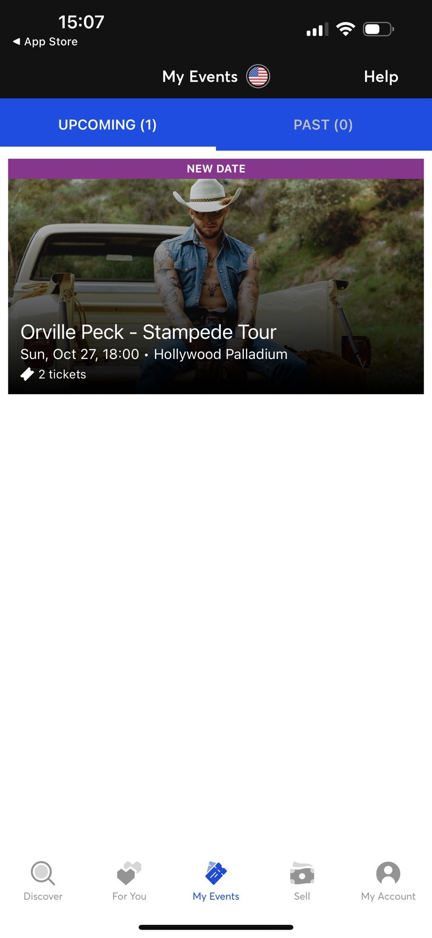 (2)ORVILE PECK LA SHOW 10/27/24