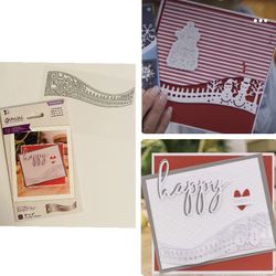 Cute Snow Friends Edge'ables Die Cut