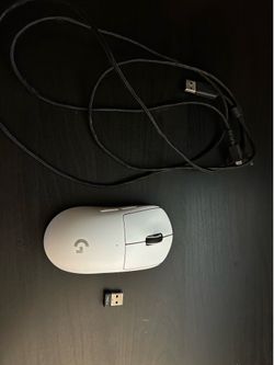 Logitech G Pro X Superlight Wireless Gaming Mouse White Excellent Condition