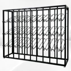30 Bottles Metal Wine display Rack WL30

