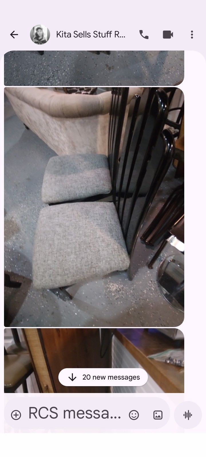 Chairs "Very Nice Chairs Both For $15 Dollars/