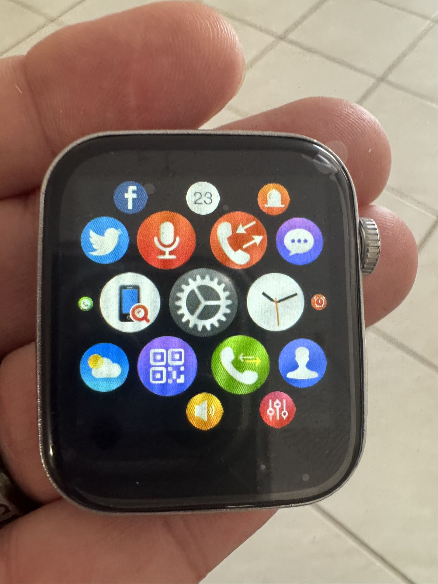 Smart Watch T500. Condition is New.