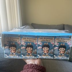individual blind boxes one piece and the monsters collab 