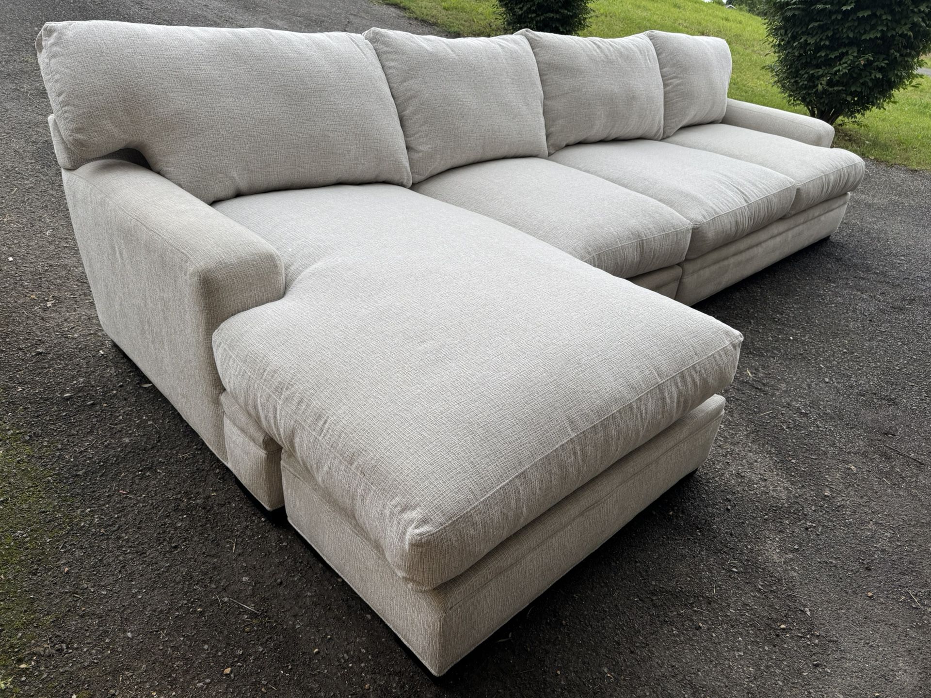 Cindy Crawford Wide Seats Sectional