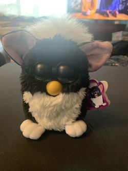 Furby 1998 70-800 (not working) with Box, tag, paperwork - toys