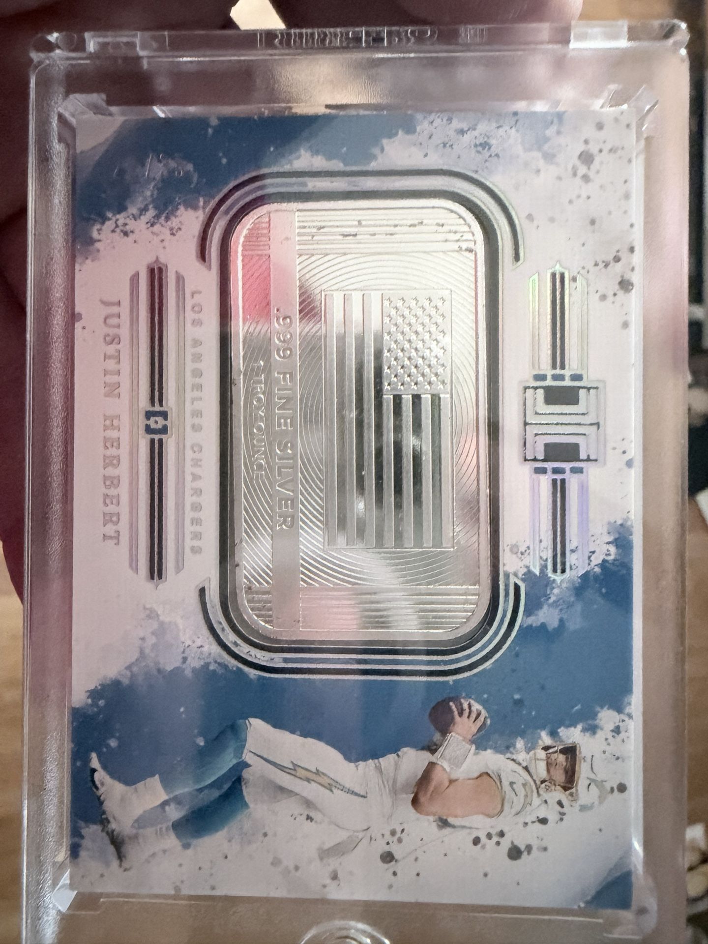 Justin Herbert Silver Bar /35 Immaculate 2025