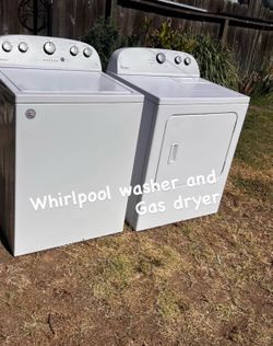 WASHER AND GAS DRYER ⚫️⚫️⚫️