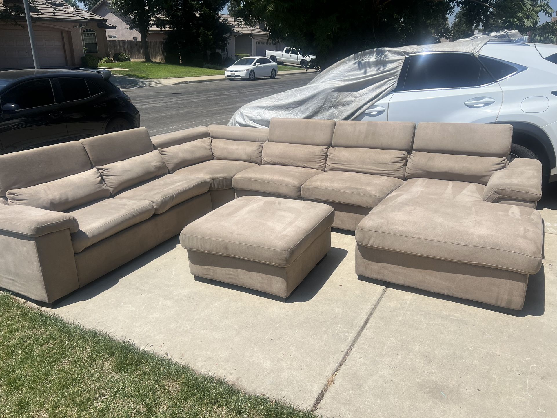 Tan Sectional Couch