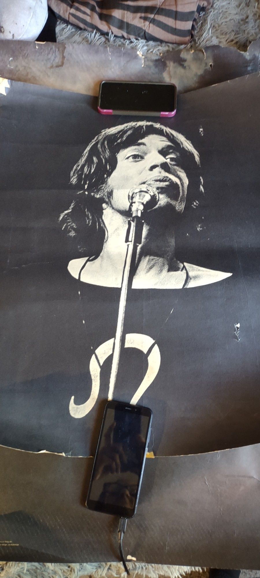 Two Vintage Mick Jagger Posters
