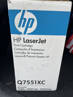 HP New Toner Cartridge Q7551XC For Sale