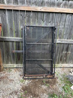 Heavy Duty Steel Mesh Gate Door