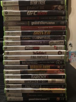 Xbox 360 Game Lot and Strategy Guides