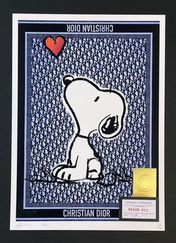 DEATH NYC, Dior / Snoopy Limited Edition Artwork