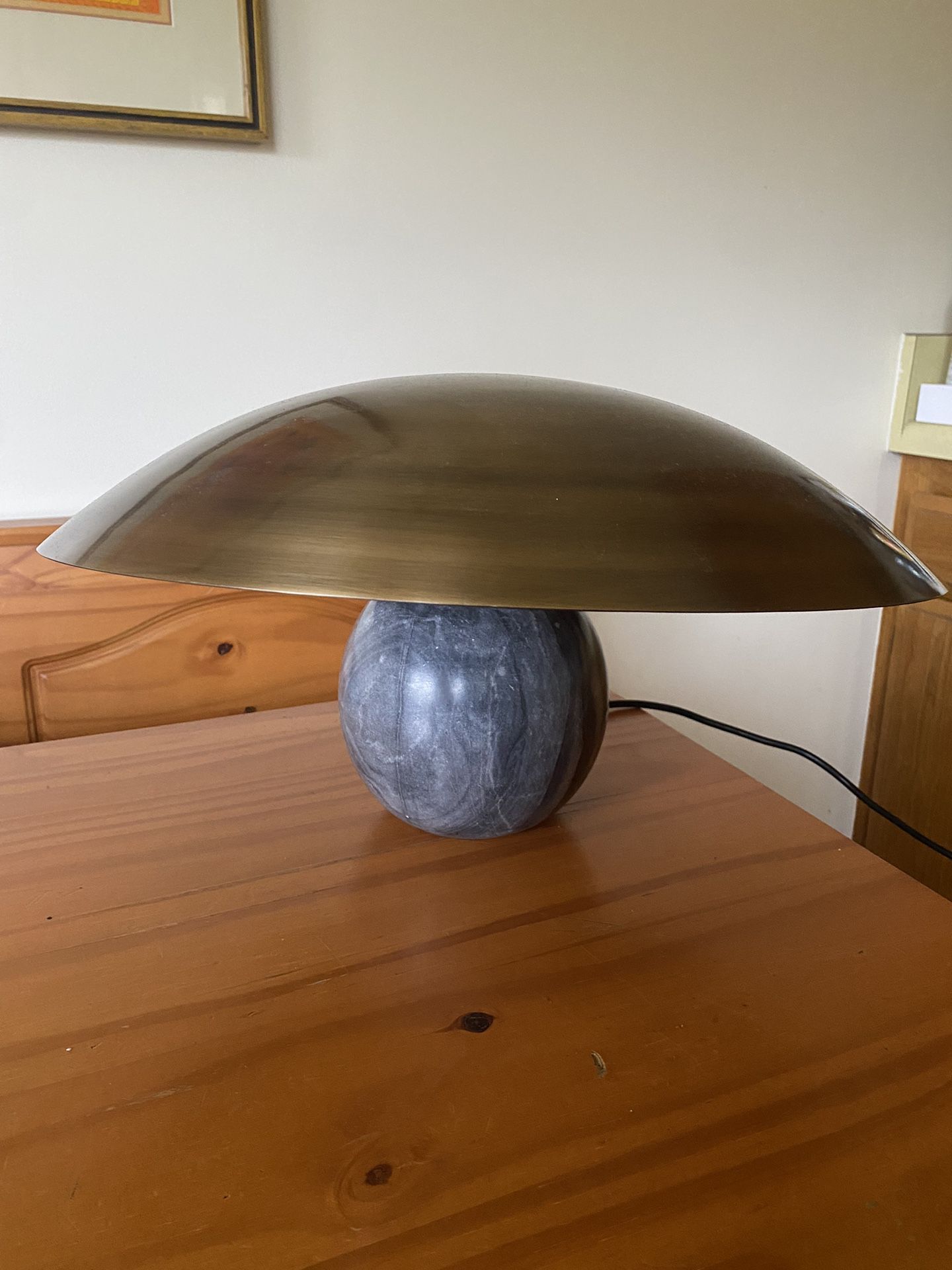 Crate and Barrel Formosa Stone Table Lamp for Sale in Pasadena, CA .