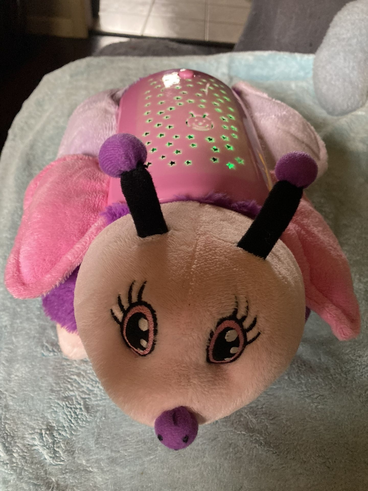 MY PILLOW PET DREAM LITES MULTICOLOR LIGHT FLASHING BUTTERFLY