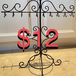 $12 Metal Jewelry Holder , Necklace Holder Boho style