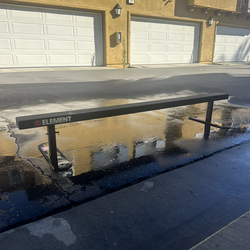 Element flat bar skate rail