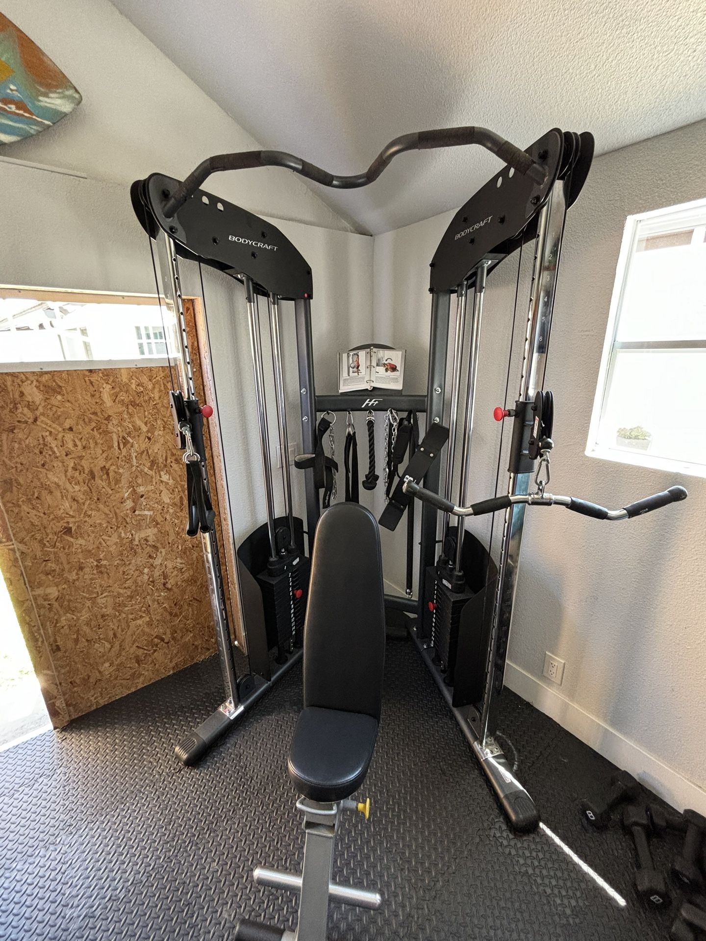 Home Gym BodyCraft cable machine