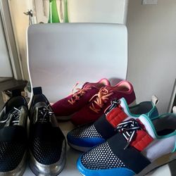 Size 6 Women’s sneakers – Nike & Steve Madden 