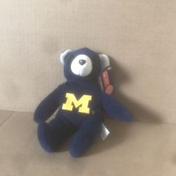 RARE VINTAGE MICHIGAN MASCOT BEANIE