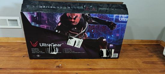 LG UltraGear 34GP83A 34" LED Curved 144 Hz ultrawide G-Sync HDR