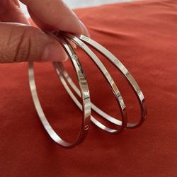 Stainless Steel Bangles XL
