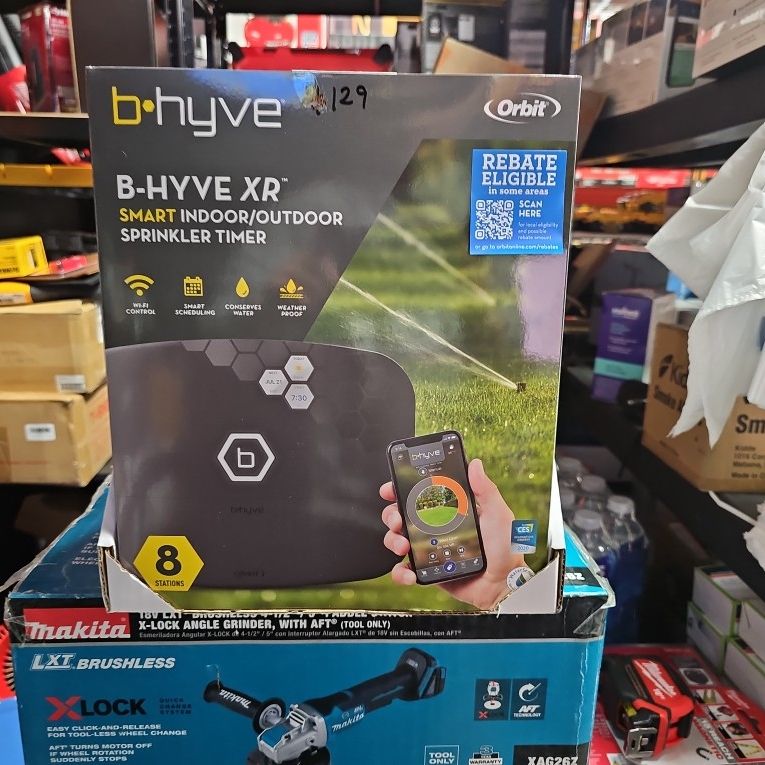 Orbit
B-hyve XR 8-Zone Smart Sprinkler Controller