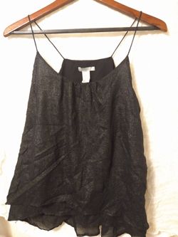 H&M Blouse Black - Size 6