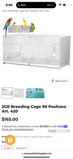 Breeding cage 2rg Italia