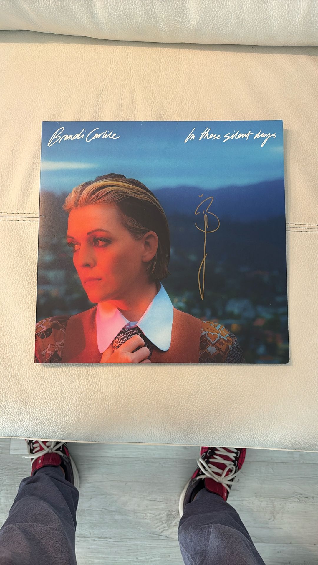 Beckett Authenticated Brandi Carlile Autographed Album Sleeve