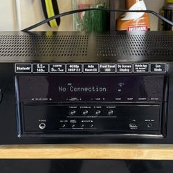 Denon AVR-S510BT 5.2 Channel AV Receiver - 8K Ultra HD Audio & Video, Enhanced Gaming Experience, Wireless Streaming via Built-in Bluetooth, (4) 8K HD