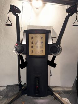 FreeMotion Cable Cross Commercial Gym Machine – Excellent Working Condition Just a Bit Rusty