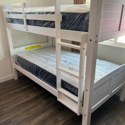 Litera Twin Size Nueva En Caja Incluye Colchones
