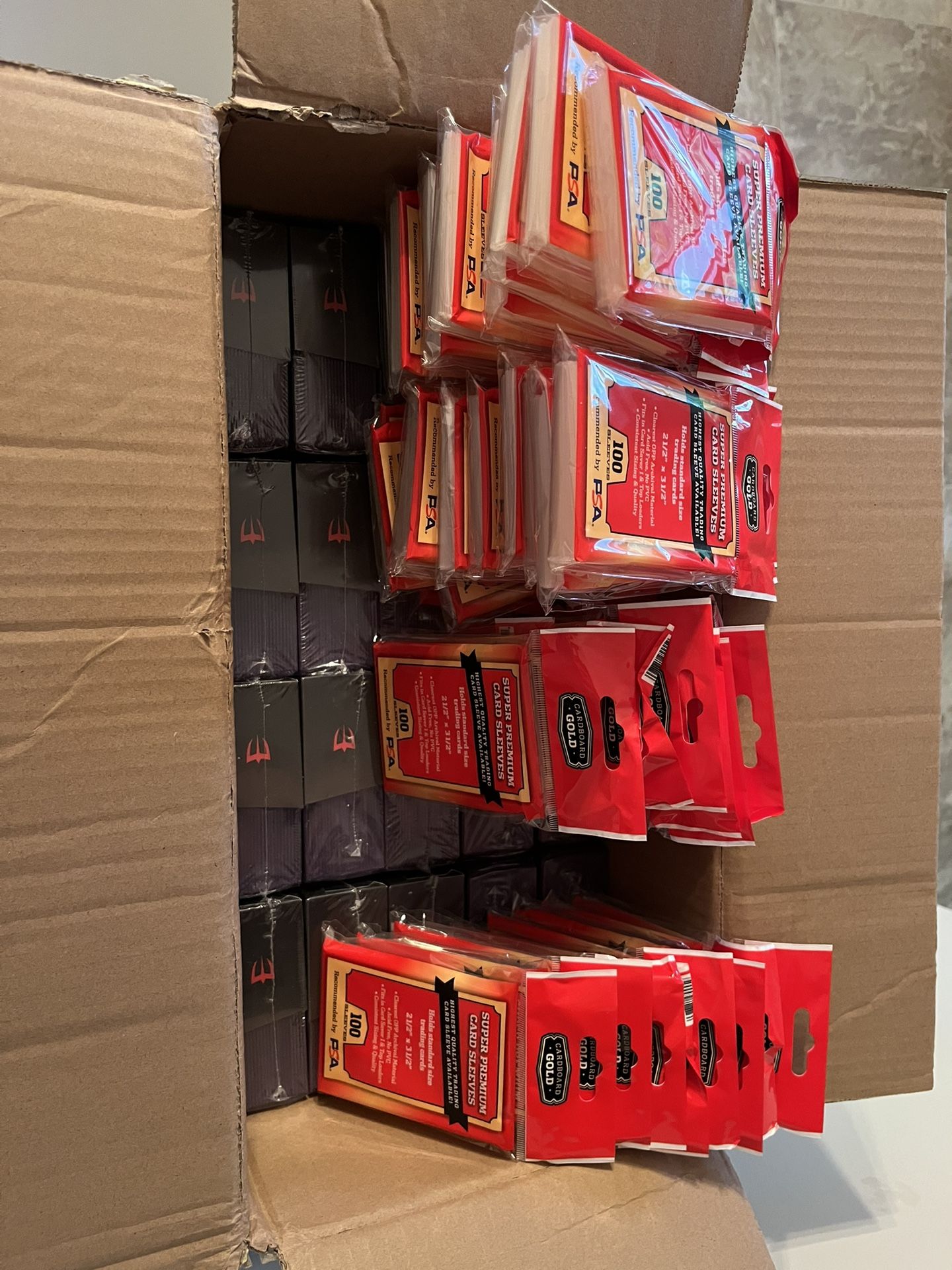 Card Sleeves And Top Loaders