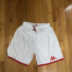 White Kappa Basketball shorts size L