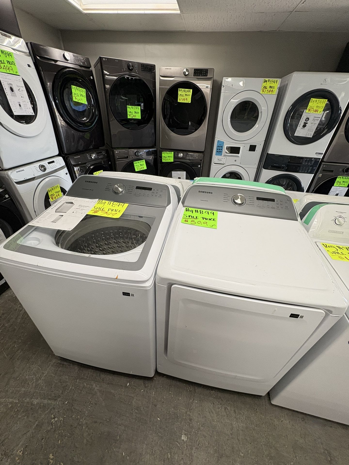 Samsung Washer And Dryer Set On Sale Gas