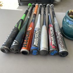 7 Baseball ⚾️ Bats  29 Inch In Good Condition 